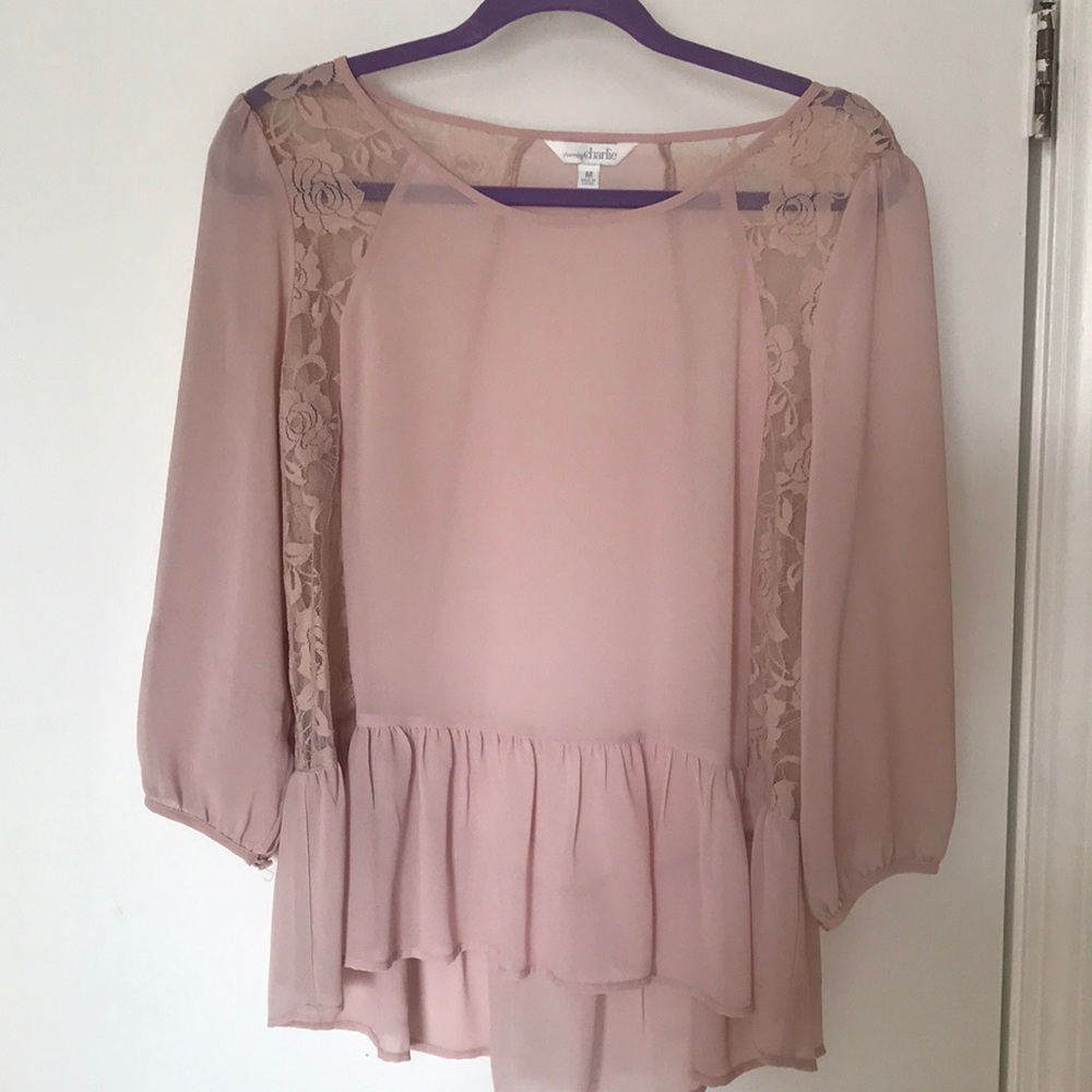 Pink shirt